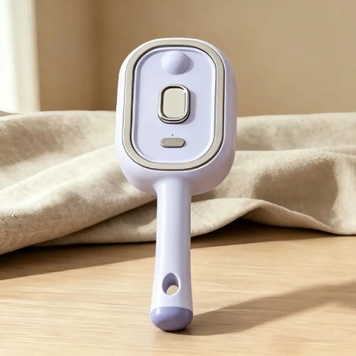 【FathersDayGift】Multi-Function Hair Mist Spray Comb - Portable Detangling Brush with Fine Mist Nozzle, Refillable with Water, Leave-in Conditioner or Essential Oil, Suitable for All Hair Types - Color: Purple, Quantity: 1PC